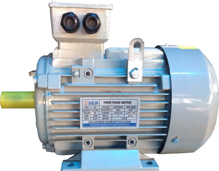 Electric motor three phase 2hp 1450rpm
